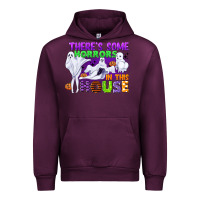 Mauve Wine there is some horrors in this house Urban Hoodie - CowGirlArtShop