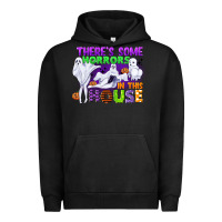 Pigment Black there is some horrors in this house Urban Hoodie - CowGirlArtShop