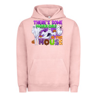 Pigment Salmon there is some horrors in this house Urban Hoodie - CowGirlArtShop