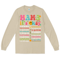 Mushroom mama its okay Long Sleeve Tee - JahusDesignShop