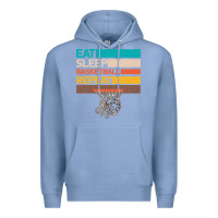 Colony Blue Eat Sleep Basketball Repeat Premium Hoodie - Bettercallsaul
