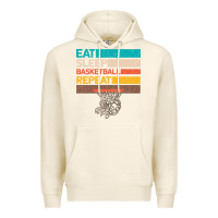Tofu Eat Sleep Basketball Repeat Premium Hoodie - Bettercallsaul