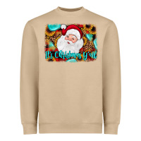 Mushroom it's Christmas y'all background Heavyweight Sweatshirt - JahusDesignShop