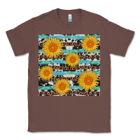 Chestnut sunflower western seamless Classic Tee - AdoDesignShop