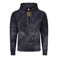 Cloud Black autism mama sunflower black Vintage Hoodie - JahusDesignShop