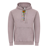 Vintage Zinc autism mama sunflower black Vintage Hoodie - JahusDesignShop