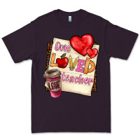 Plum one loved teacher Premium Tee - BarkalooDesign