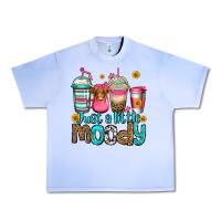 Just A Little Moody Coffee Cups Urban Heavy Tee | Teevron