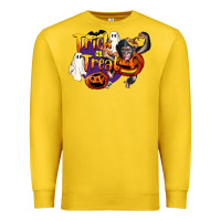 Lemon Trick Or Treat Chimpanzee Premium Sweatshirt - LillyAllenDesigns
