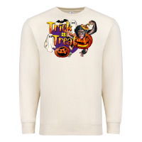 Sandshell Trick Or Treat Chimpanzee Premium Sweatshirt - LillyAllenDesigns