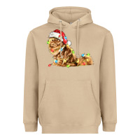 Mushroom christmas persian cat Heavyweight Hoodie - LillyAllenDesigns