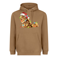 Toasted Coconut christmas persian cat Heavyweight Hoodie - LillyAllenDesigns