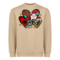 Mushroom Christmas heart Heavyweight Sweatshirt - JahusDesignShop