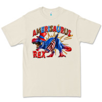 Bone Amerisaurus rex Premium Tee - texasbilliewilder