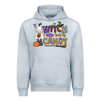 Heather Grey witch better have my candy Urban Hoodie - CowGirlArtShop