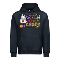 Navy witch better have my candy Urban Hoodie - CowGirlArtShop