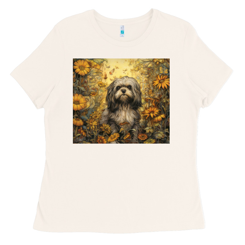 Shih Tzu Ladies Tee by Unal Design | Teevron