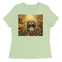 Matcha shih tzu Ladies Tee - Unal Design