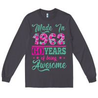 Smoke made in 1962, 60 years of being awesome Long Sleeve Tee - Jasminsmagicworld