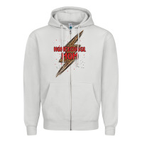 Dove Grey homeschool mom lightning bolt Zipper Hoodie - MaliasSmallBusiness