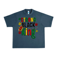 Midnight Navy strong black king Urban Heavy Tee - Artiststas
