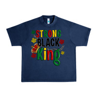 Navy strong black king Urban Heavy Tee - Artiststas