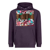 Plum custom name Heavyweight Hoodie - LillyAllenDesigns
