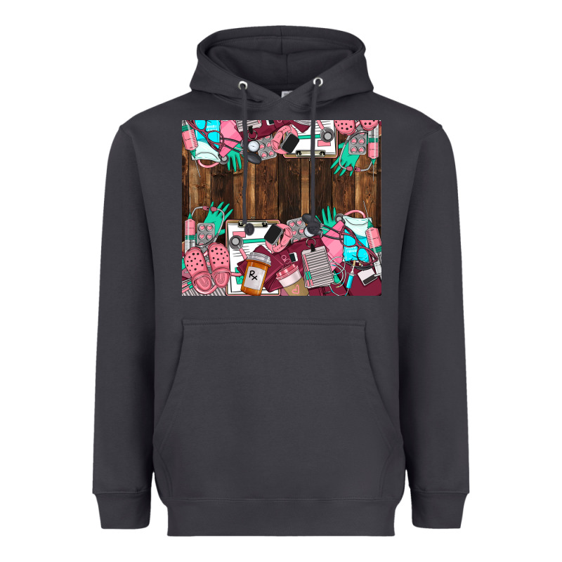 Custom Name Heavyweight Hoodie by LillyAllenDesigns | Teevron