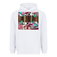 White custom name Heavyweight Hoodie - LillyAllenDesigns