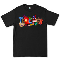 Black American teacher Premium Tee - texasbilliewilder