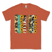 Copper western brushstroke Classic Tee - AdoDesignShop