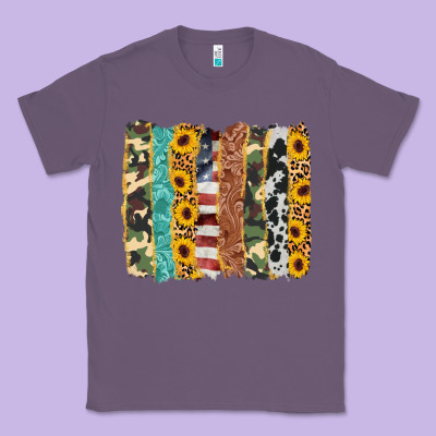 Western Brushstroke Classic Tee Designed By Adodesignshop