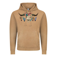 Vintage Camel Texas Longhorn Bull Skull Vintage Hoodie - JahusDesignShop