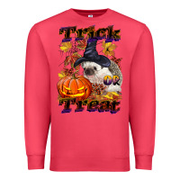 Cardinal Halloween Hedgehog Trick Or Treat Premium Sweatshirt - LillyAllenDesigns