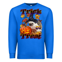 True Royal Halloween Hedgehog Trick Or Treat Premium Sweatshirt - LillyAllenDesigns