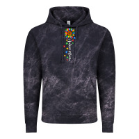 Cloud Black autism mama sunflower white Vintage Hoodie - JahusDesignShop
