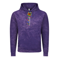 Cloud Purple autism mama sunflower white Vintage Hoodie - JahusDesignShop