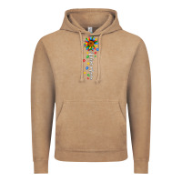 Vintage Coffee autism mama sunflower white Vintage Hoodie - JahusDesignShop