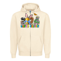 Sandshell 2024 Happy Easter Zipper Hoodie - NancyCooperArtShop