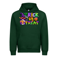 Forest Green trick or treat gnome Urban Hoodie - CowGirlArtShop