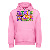 Fuchsia Pink trick or treat gnome Urban Hoodie - CowGirlArtShop