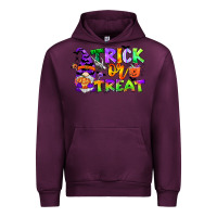 Mauve Wine trick or treat gnome Urban Hoodie - CowGirlArtShop