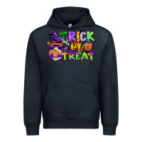 Navy trick or treat gnome Urban Hoodie - CowGirlArtShop