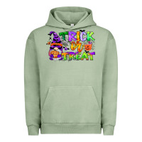 Pigment Oil Green trick or treat gnome Urban Hoodie - CowGirlArtShop
