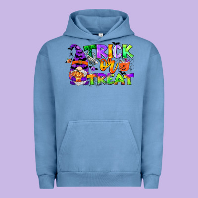 Trick Or Treat Gnome Urban Hoodie Designed By Cowgirlartshop