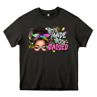 Asphalt 80s made 90s raised messy bun Heavy Core Tee - texasbilliewilder