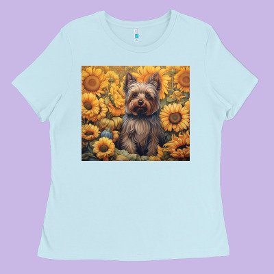Yorkshire Terrier Ladies Tee Designed By Unal Design