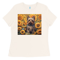 Bone yorkshire terrier Ladies Tee - Unal Design