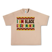 Burro i am black every month Urban Heavy Tee - Artiststas