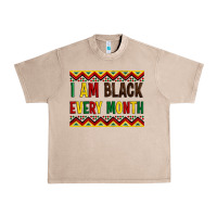 French Oak i am black every month Urban Heavy Tee - Artiststas